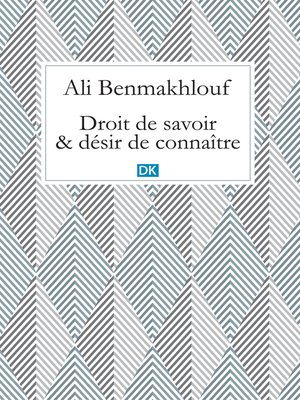 cover image of Droit de savoir et désir de connaître (Essais)